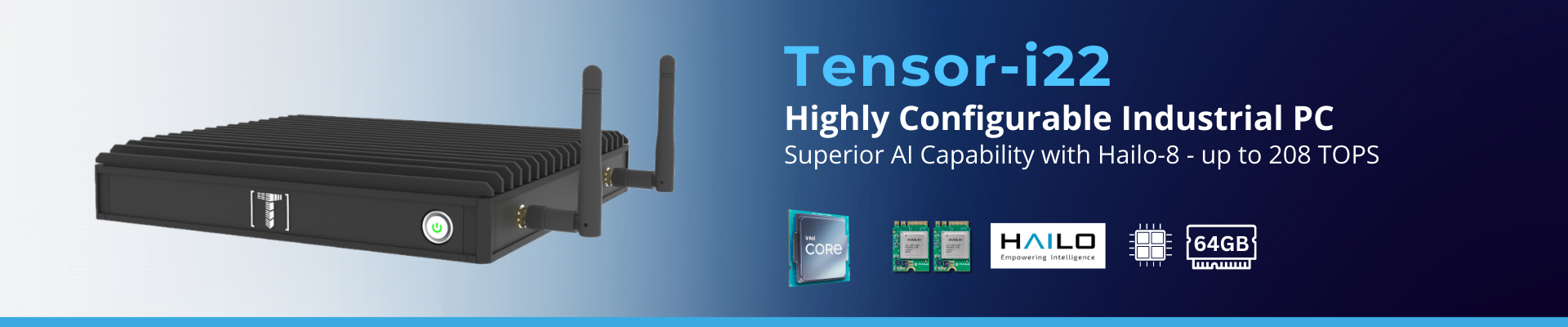 Tensor-i22 Industrial PC